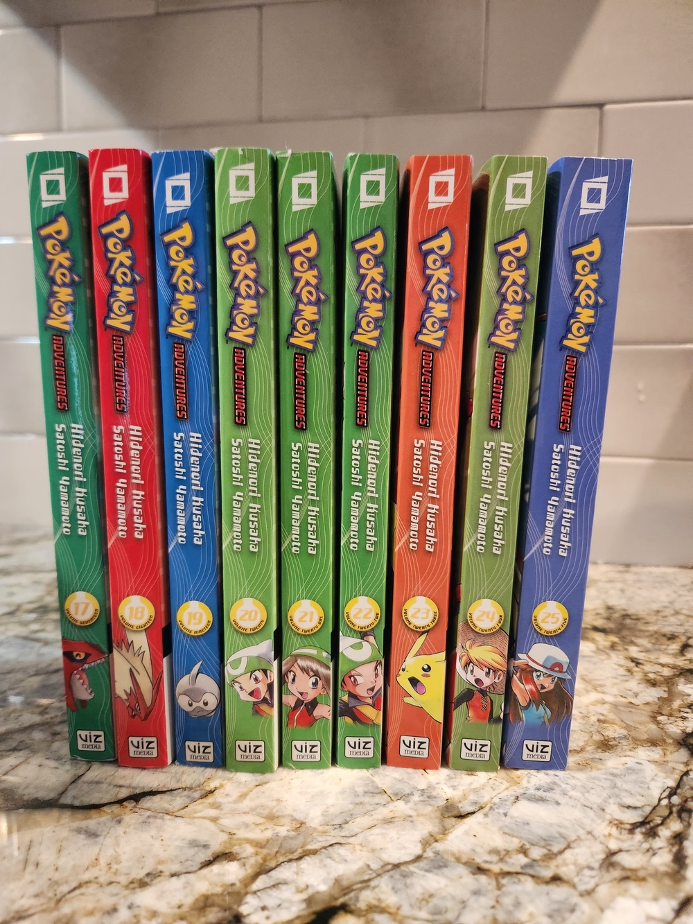 Pokémon Adventures: Ruby & Sapphire. Volumes 17-25.